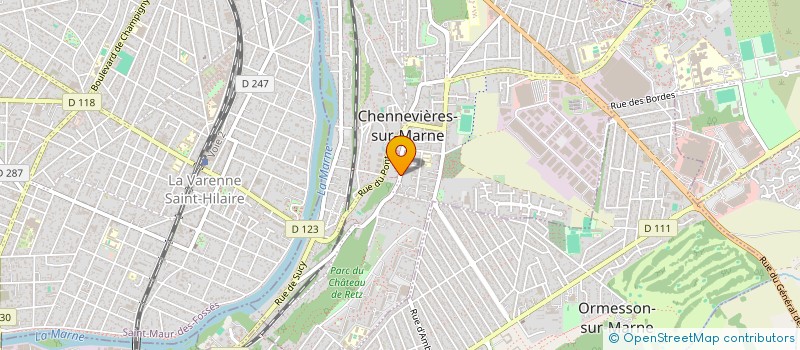 localisation de l'entreprise L2N à CHENNEVIERES-SUR-MARNE