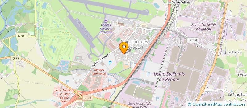 localisation de l'entreprise L2NR IMMO  SAINT-JACQUES-DE-LA-LANDE