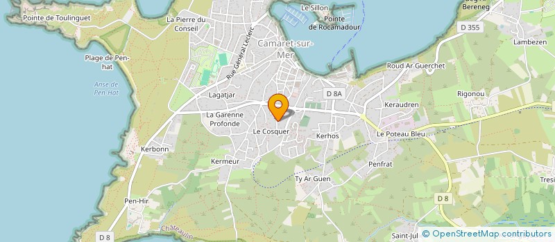 localisation de l'entreprise L2NRJ IMMO  CAMARET-SUR-MER