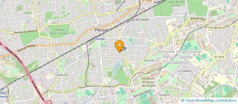 localisation de l'entreprise L2O PESSAC  PESSAC