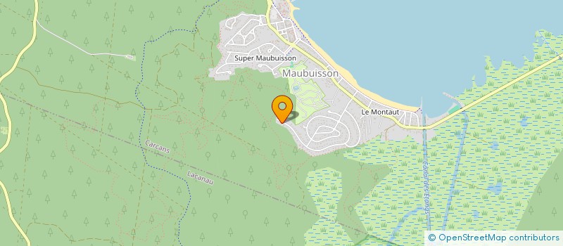 localisation de l'entreprise L2P  CARCANS