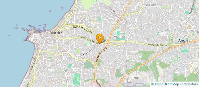 localisation de l'entreprise L2P à BIARRITZ