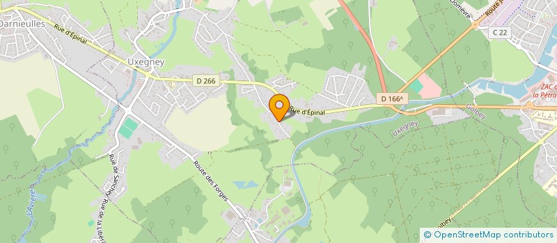 localisation de l'entreprise L2PB  UXEGNEY