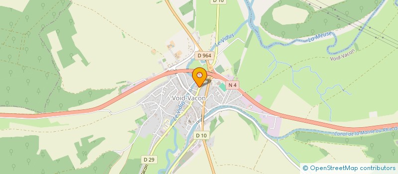 localisation de l'entreprise L2PI à VOID-VACON