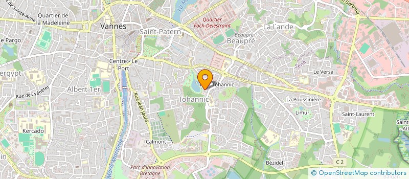 localisation de l'entreprise L2R CONSULTING à VANNES