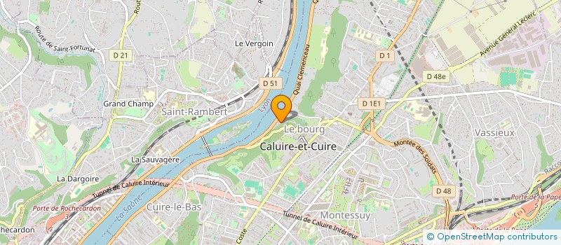 localisation de l'entreprise L2RH à CALUIRE-ET-CUIRE