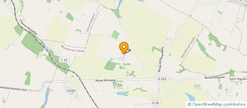 localisation de l'entreprise L2RM  MONFERRAN-SAVES