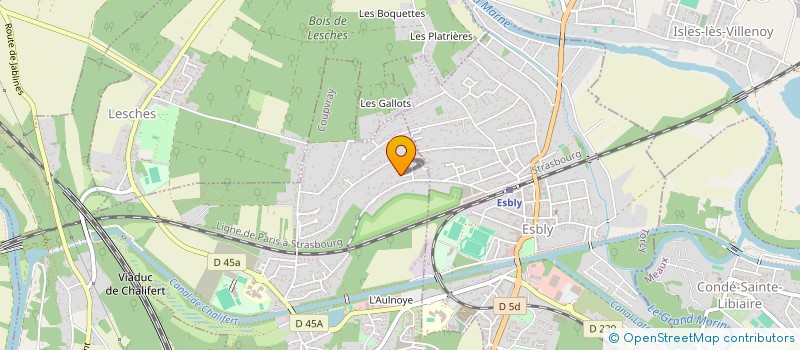 localisation de l'entreprise L2S  COUPVRAY