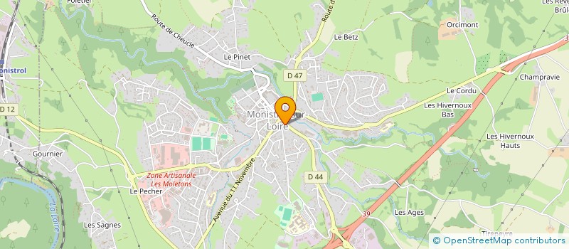 localisation de l'entreprise L2S  MONISTROL-SUR-LOIRE