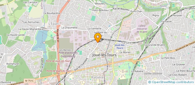 localisation de l'entreprise L2S BARBER  JOUE-LES-TOURS