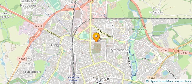 localisation de l'entreprise L2S CONSULTING  LA ROCHE-SUR-YON