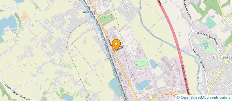 localisation de l'entreprise L2S HABITAT  SAINT-JORY