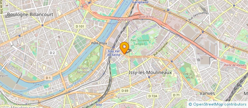 localisation de l'entreprise L2S VISION à ISSY-LES-MOULINEAUX