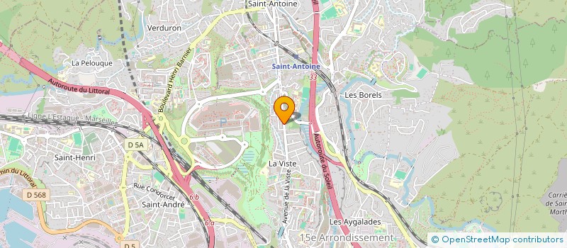 localisation de l'entreprise L2SBT à MARSEILLE