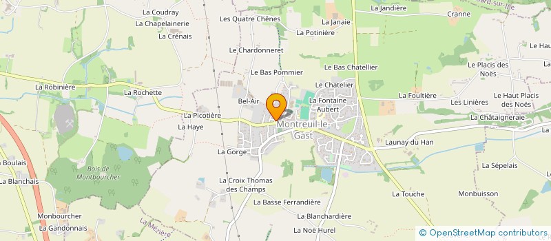 localisation de l'entreprise L2SG IMMOBILIER  MELESSE