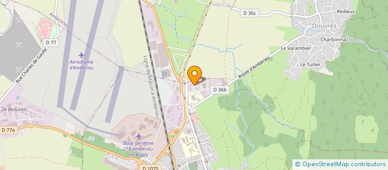 localisation de l'entreprise L2SJ HOLDING  AMBERIEU-EN-BUGEY