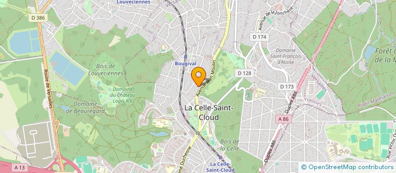 localisation de l'entreprise L2SRJ  LA CELLE-SAINT-CLOUD