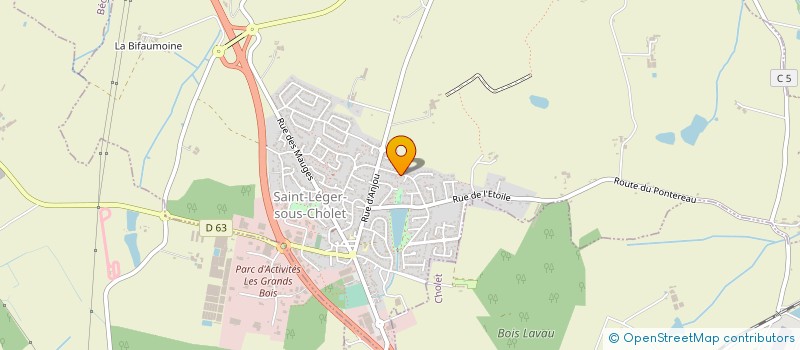 localisation de l'entreprise L2T CONCEPT à CHOLET
