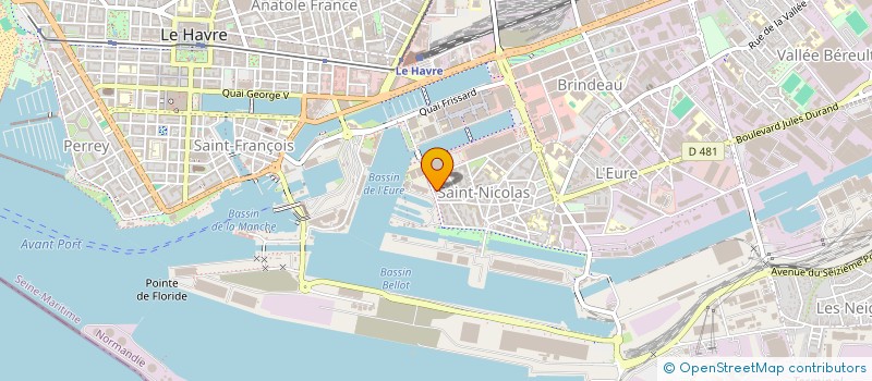 localisation de l'entreprise L2T2 IMMO à LE HAVRE