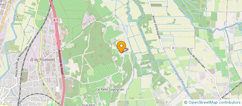 localisation de l'entreprise L2V  SORGUES