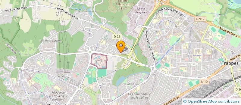 localisation de l'entreprise L2V GH  ELANCOURT