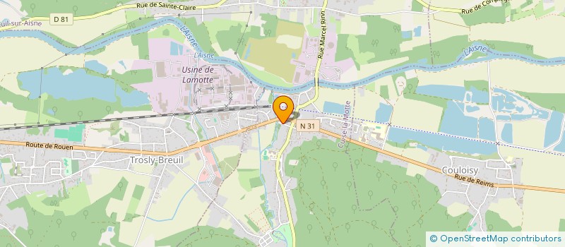 localisation de l'entreprise L2W  CUISE-LA-MOTTE