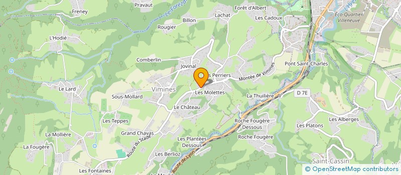 localisation de l'entreprise L2Y3  VIMINES