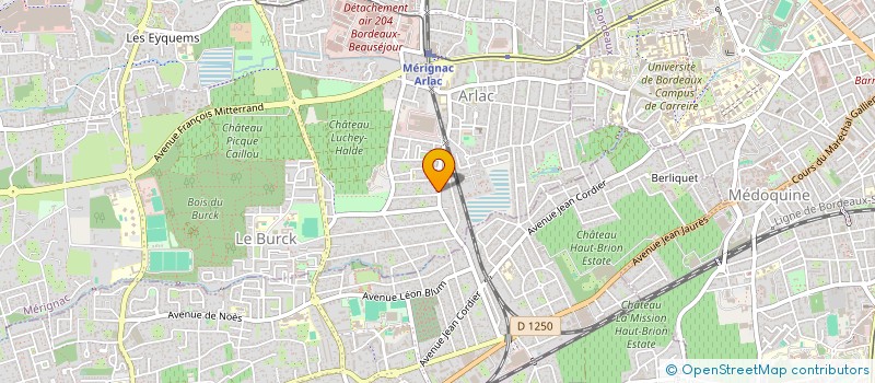 localisation de l'entreprise L3 DELMAS  MERIGNAC