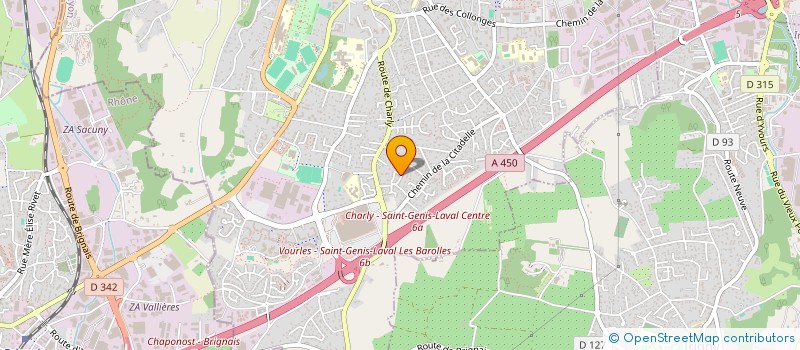 localisation de l'entreprise L3 SOLAIRE  SAINT-GENIS-LAVAL