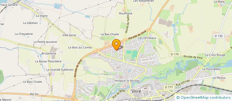 localisation de l'entreprise L35C  VITRE