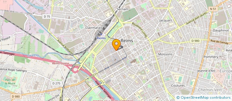 localisation de l'entreprise L39 ALBATROS  REIMS