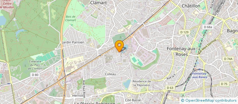 localisation de l'entreprise L3B CONSULTING à CLAMART