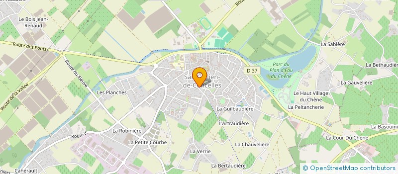 localisation de l'entreprise L3BT'S à SAINT-JULIEN-DE-CONCELLES