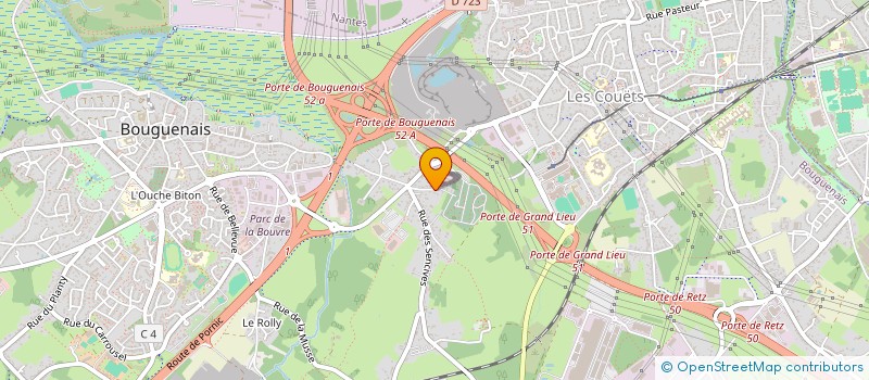 localisation de l'entreprise L3C RAID à BOUGUENAIS