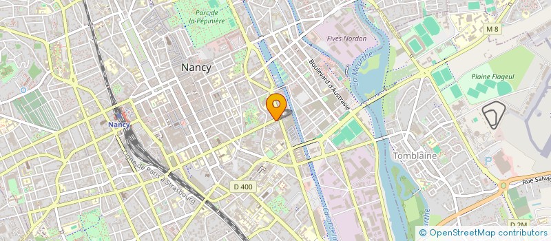 localisation de l'entreprise L3CL3RC.LUNETTES à NANCY