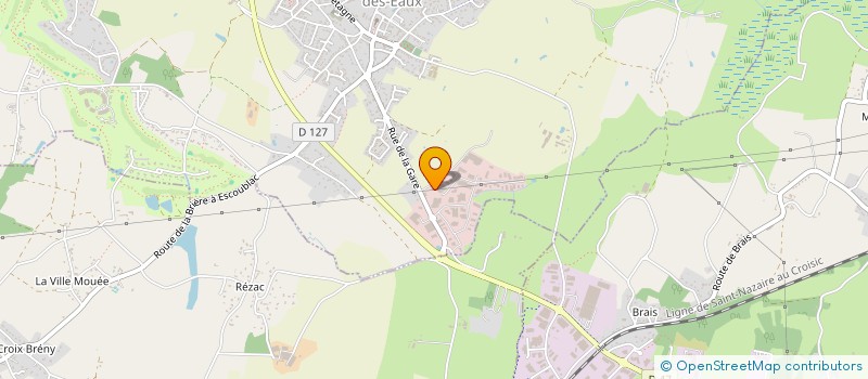 localisation de l'entreprise L3D  SAINT-ANDRE-DES-EAUX