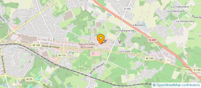localisation de l'entreprise L3D AMENAGEMENT à HAUTE-GOULAINE