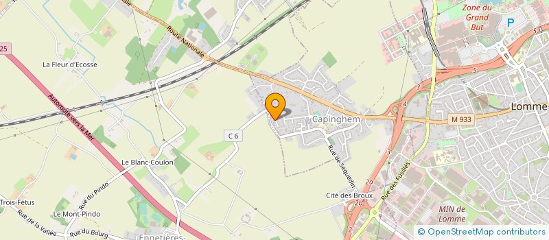 localisation de l'entreprise L3F à LILLE