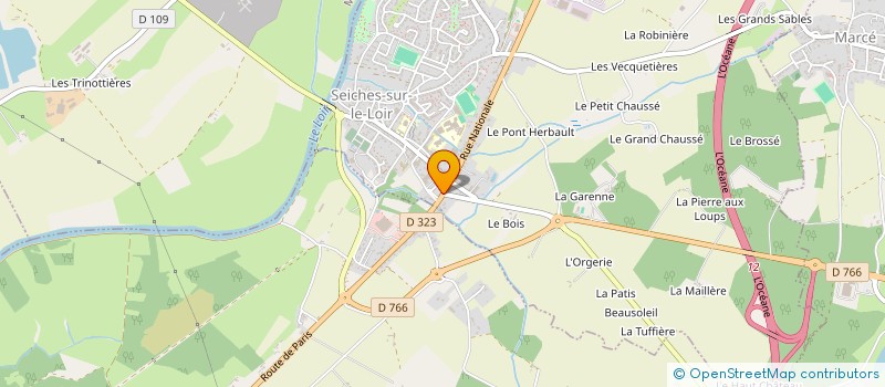 localisation de l'entreprise L3F à SEVREMOINE