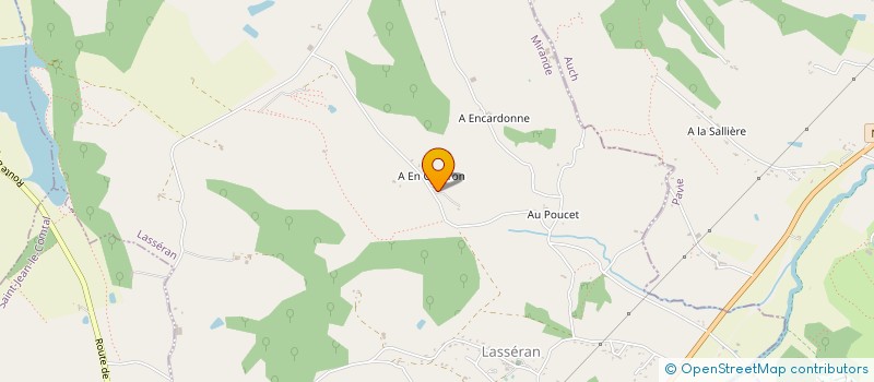 localisation de l'entreprise L3J  MONTEGUT