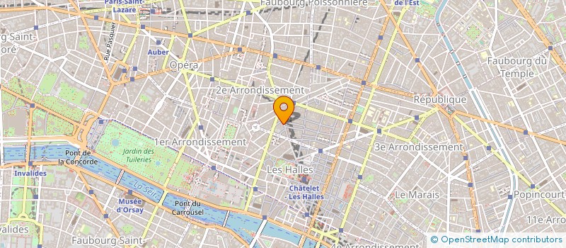 localisation de l'entreprise L3J  PARIS