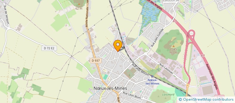 localisation de l'entreprise L3J  NOEUX LES MINES