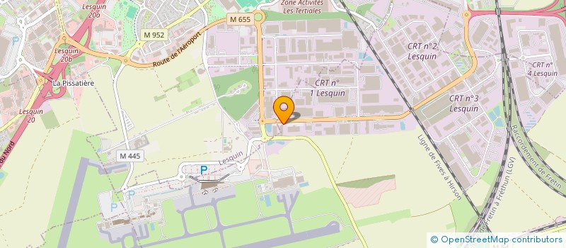 localisation de l'entreprise L3J à FRETIN