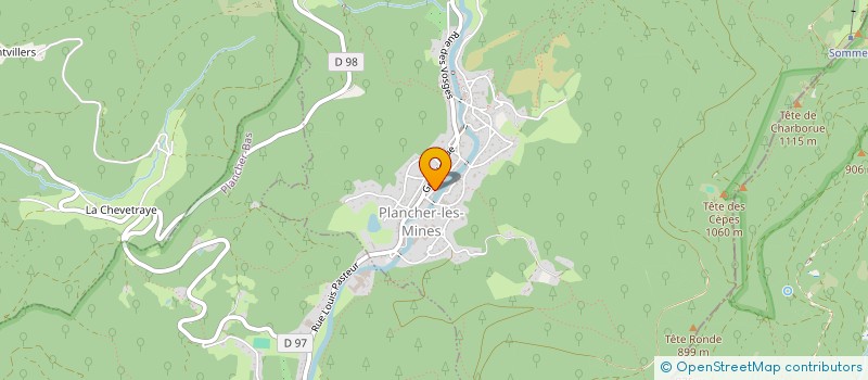 localisation de l'entreprise L3JM  PLANCHER-LES-MINES