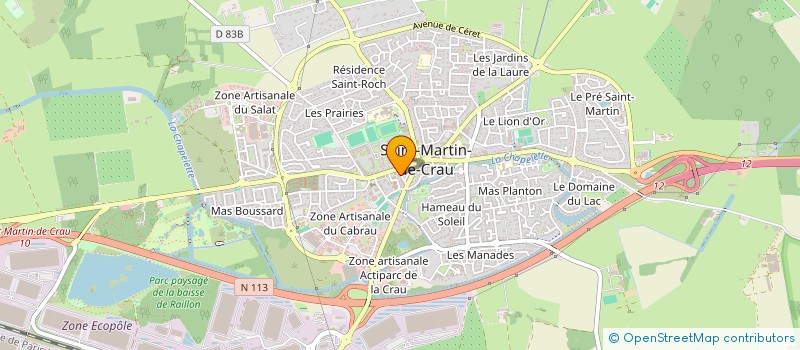 localisation de l'entreprise L3PC à SAINT-MARTIN-DE-CRAU