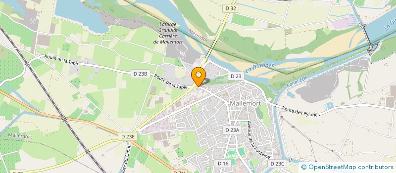 localisation de l'entreprise L3PC à MALLEMORT