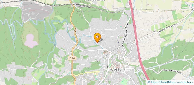 localisation de l'entreprise L3R  FUVEAU