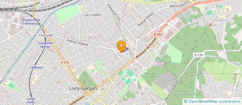 localisation de l'entreprise L3S - SOCIETE SOLS SOUPLES à LIVRY-GARGAN
