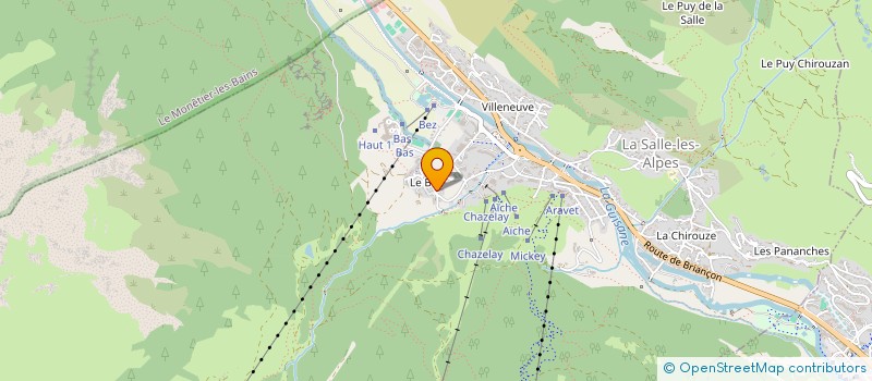 localisation de l'entreprise L3SR à LA SALLE-LES-ALPES