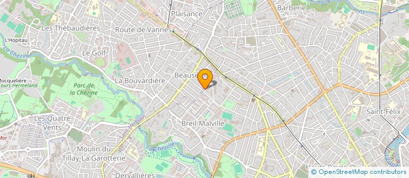 localisation de l'entreprise L3T'S GO à SAINT-HERBLAIN